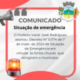  Decreto Municipal Situação de Emergência