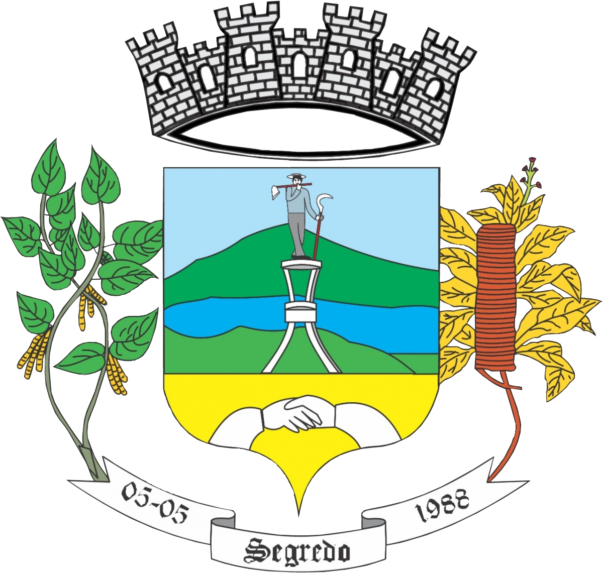 Brasão do Município de Segredo